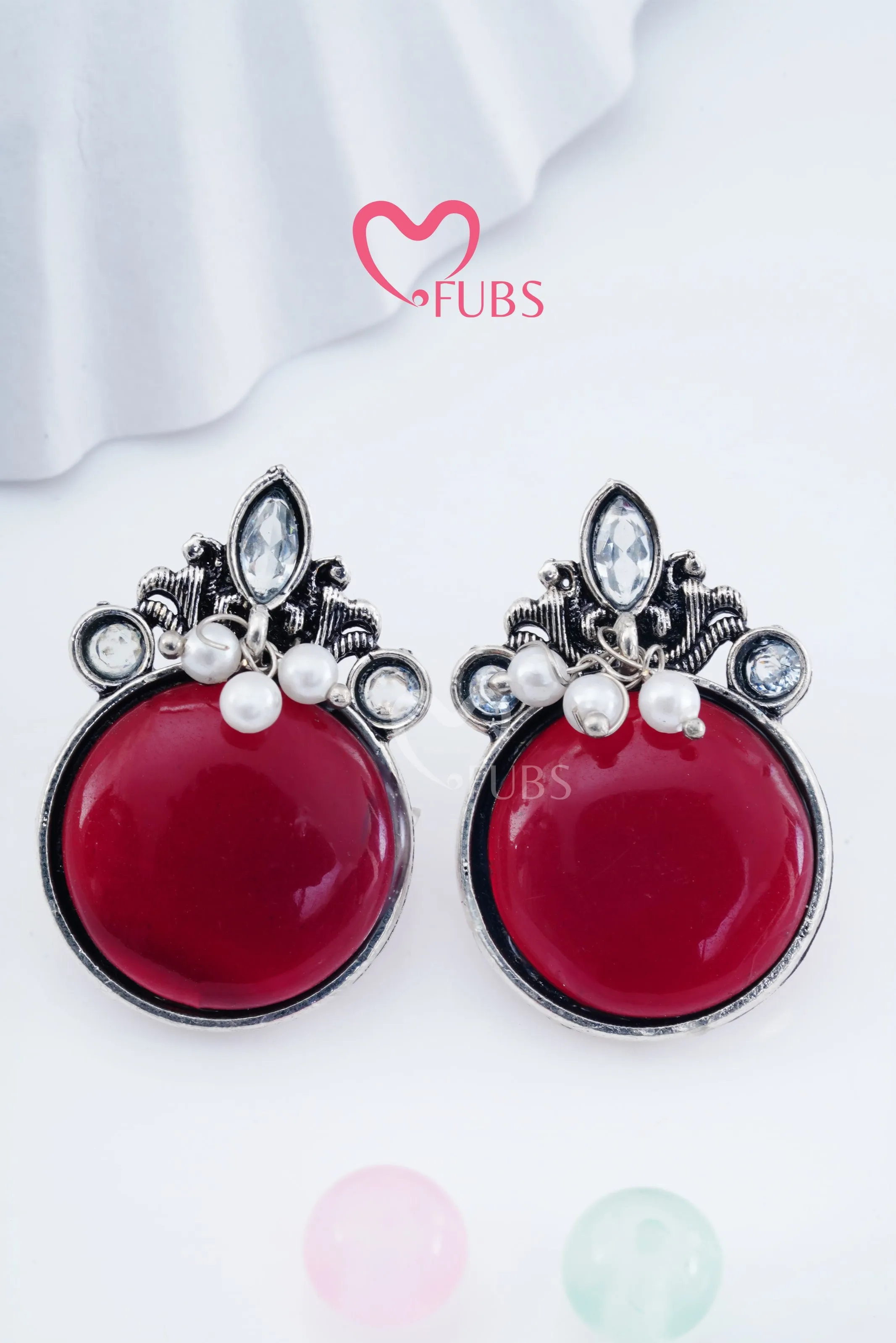 Glorious Kundan Blossoms Earrings