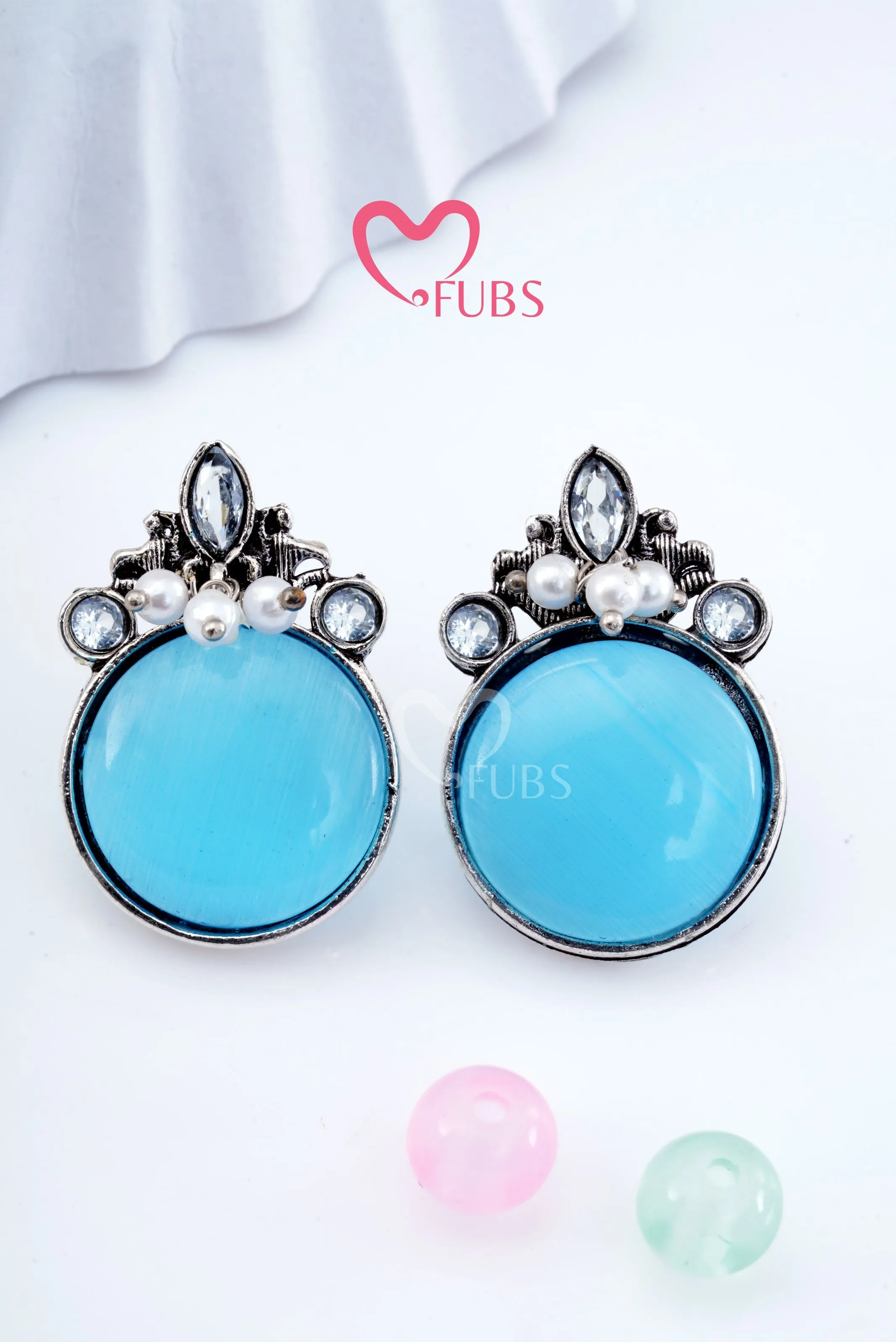 Glorious Kundan Blossoms Earrings