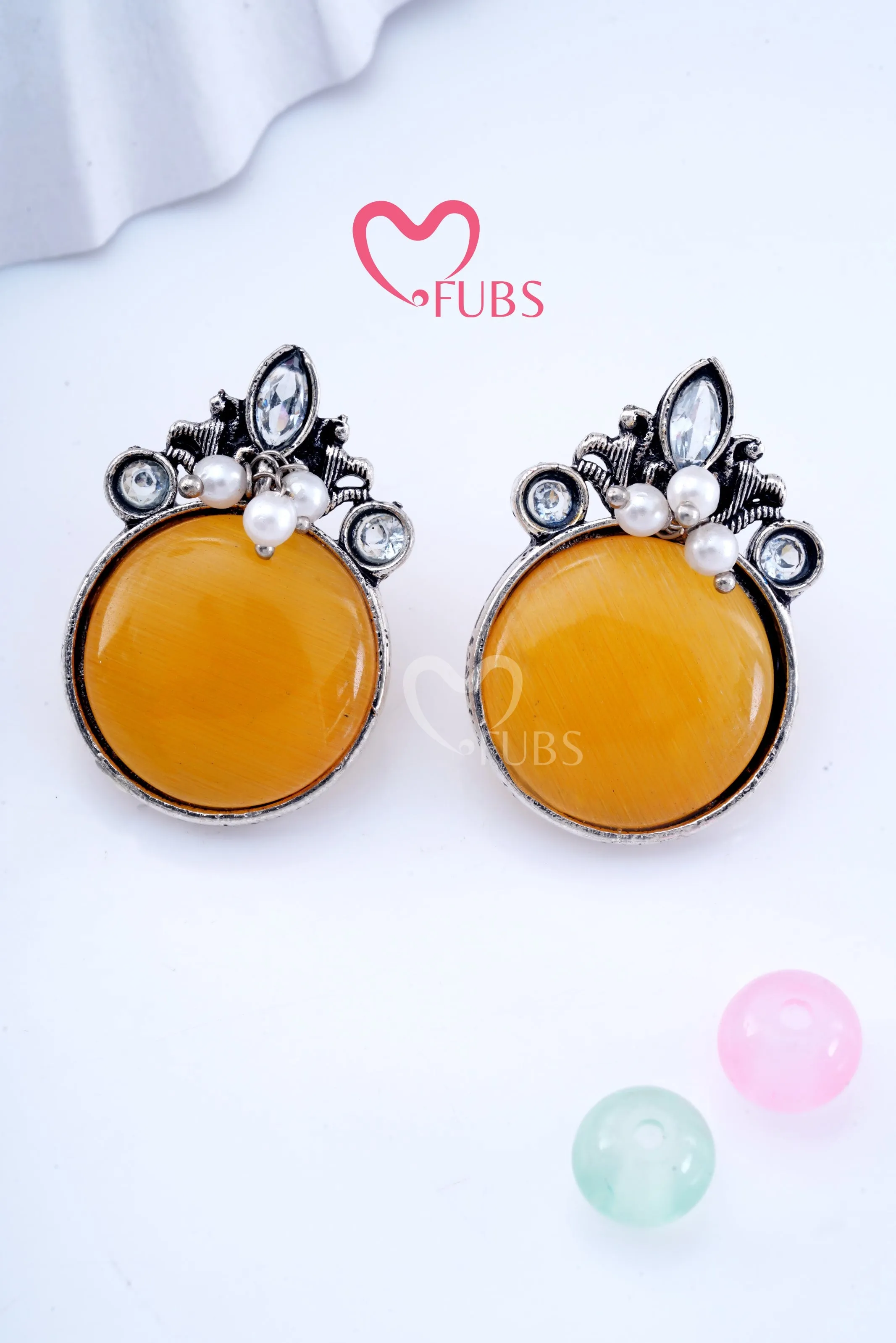 Glorious Kundan Blossoms Earrings