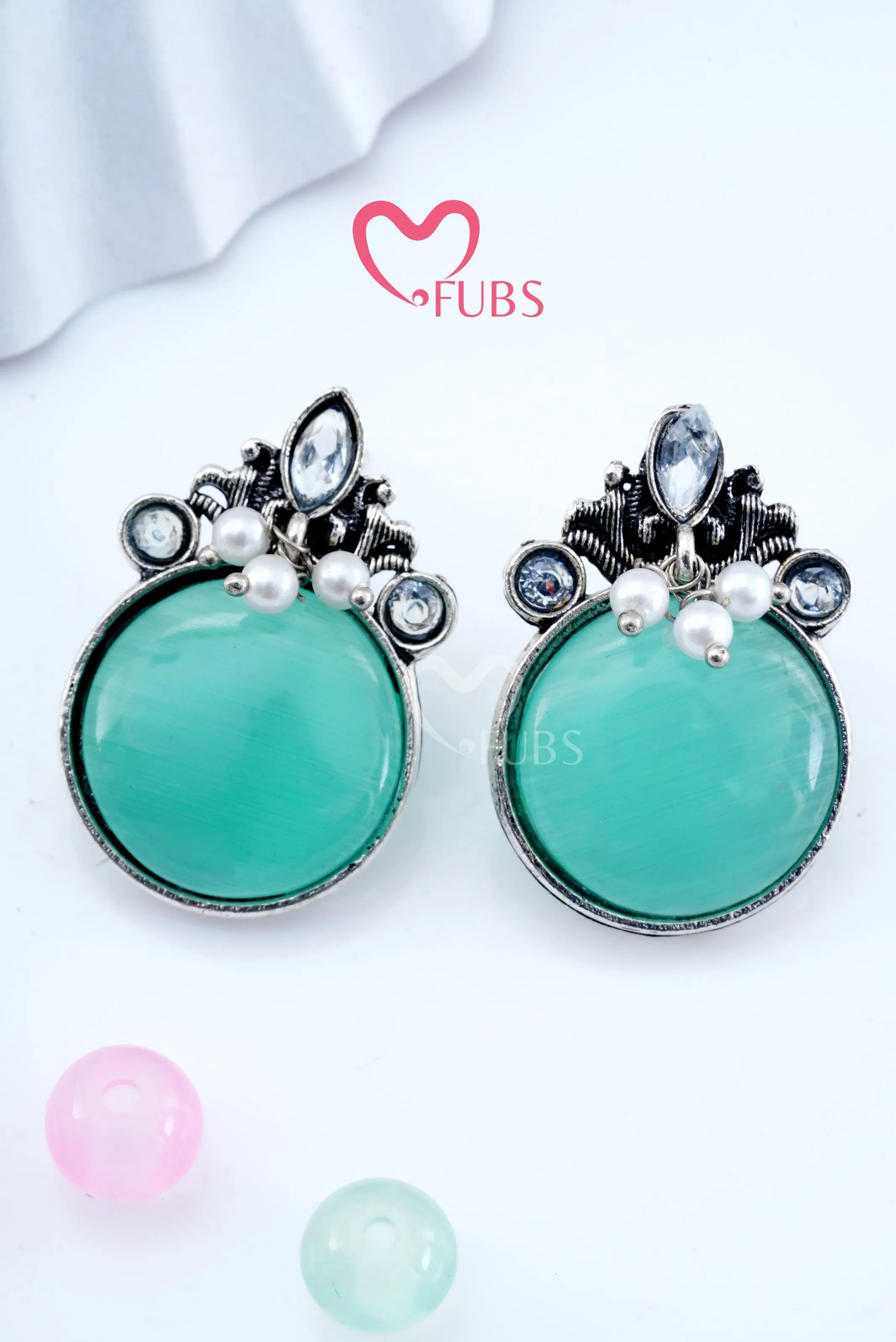 Glorious Kundan Blossoms Earrings