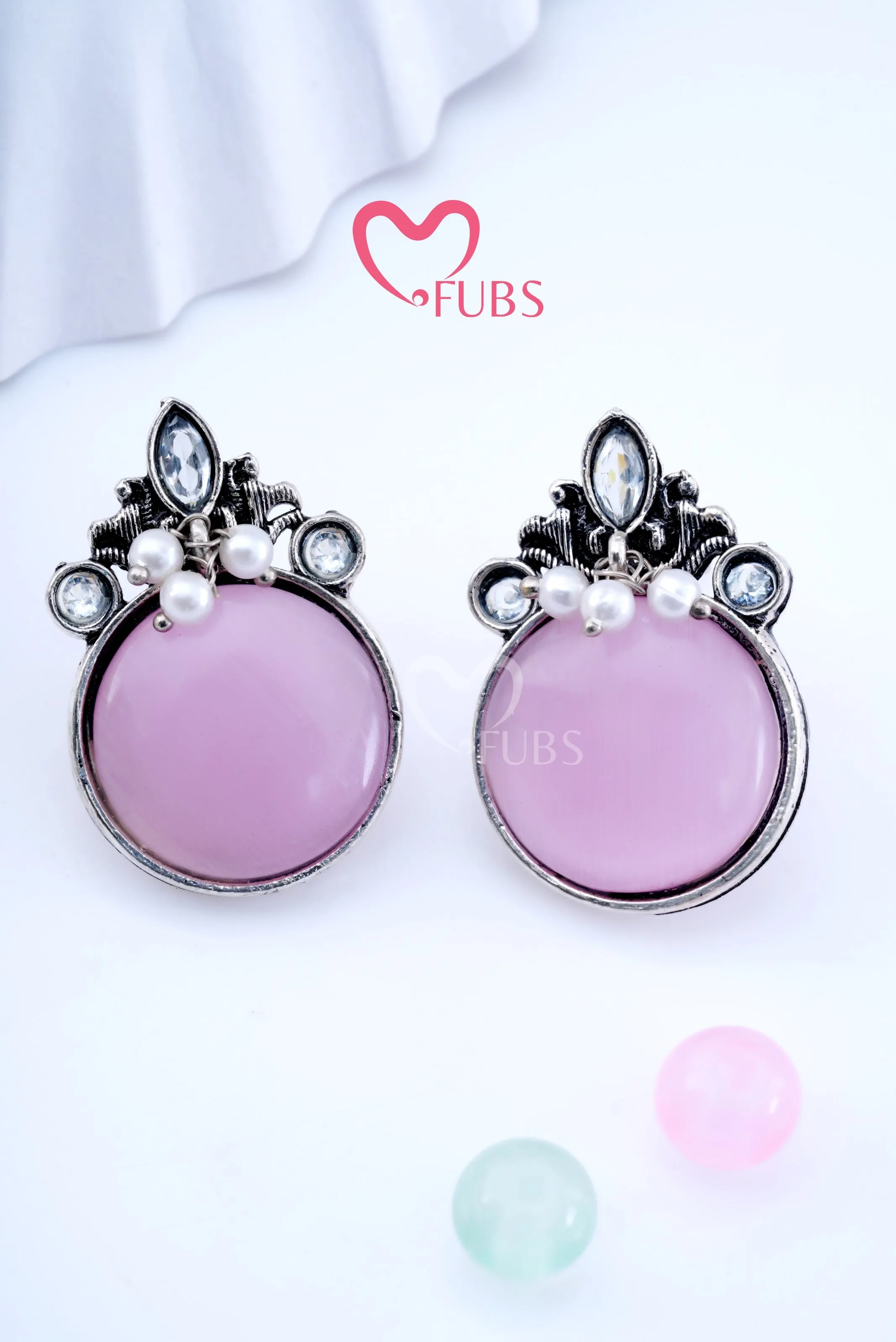 Glorious Kundan Blossoms Earrings
