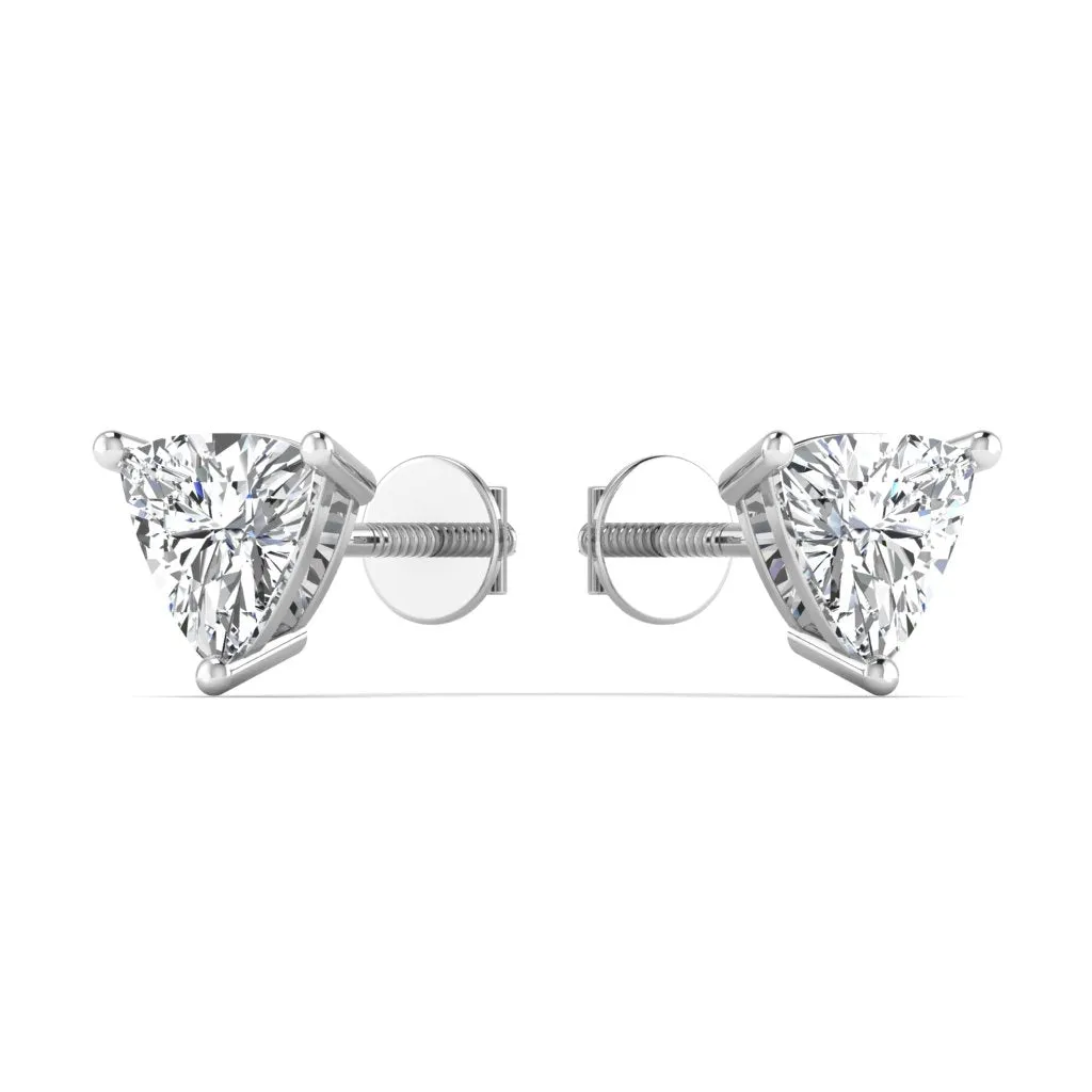 Glorious Silver Stud Earring