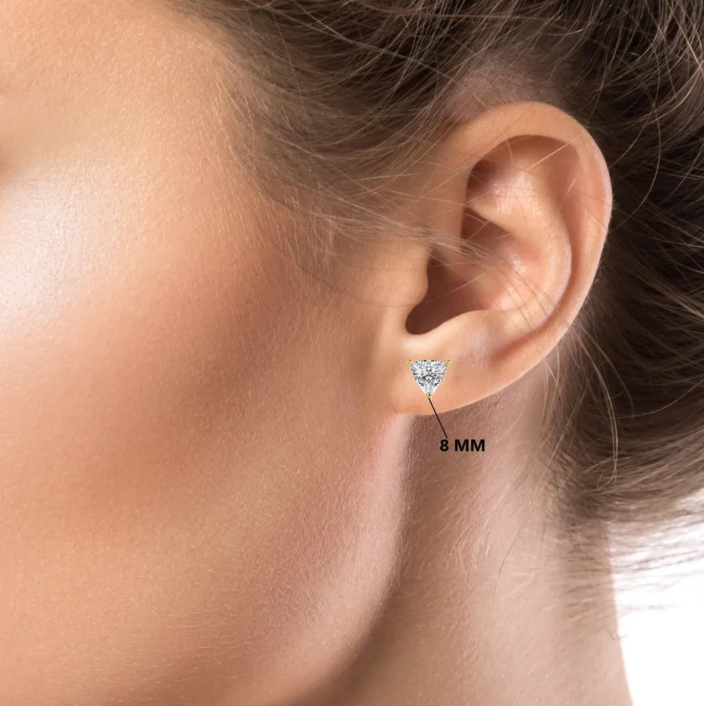Glorious Silver Stud Earring