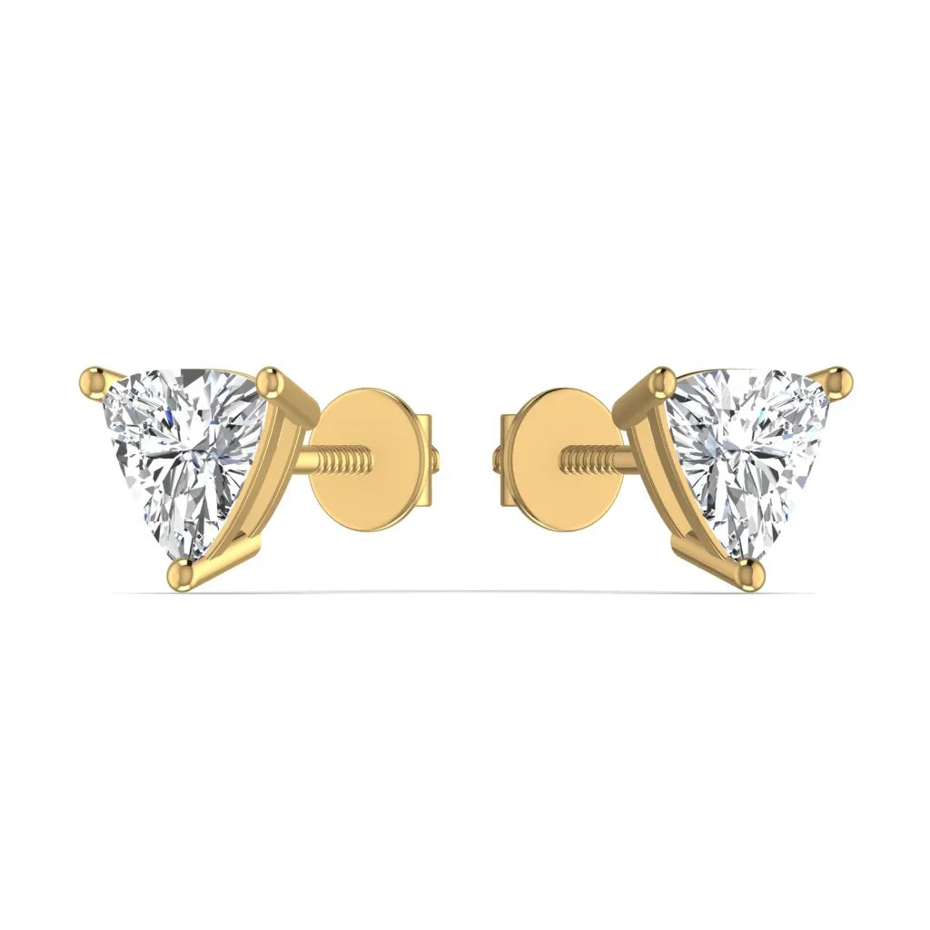 Glorious Silver Stud Earring