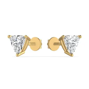 Glorious Silver Stud Earring