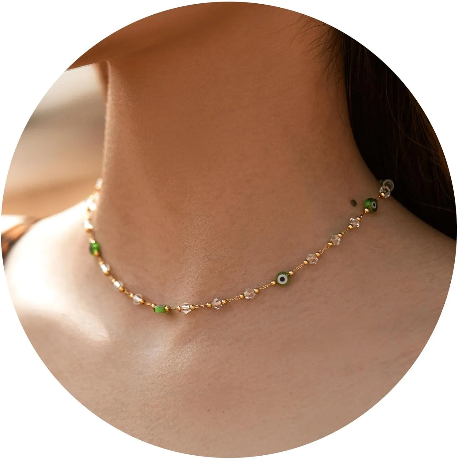 Gold Necklaces for Women-Gold Chokers Necklaces Romantiic Birthday Valentine's Day Mothers' Day Gifts