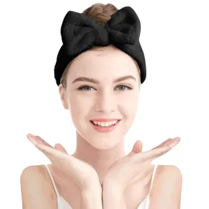 Hair Band for Girls and Women Makeup Face Washing Headband Towel Soft Coral Fleece Hair Band