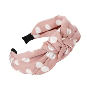 Hair Head Hoop Sweet Girls Hair makeup Knotted Fashion Bow Knot Dot Hairband Women headband hairbands for women's hair