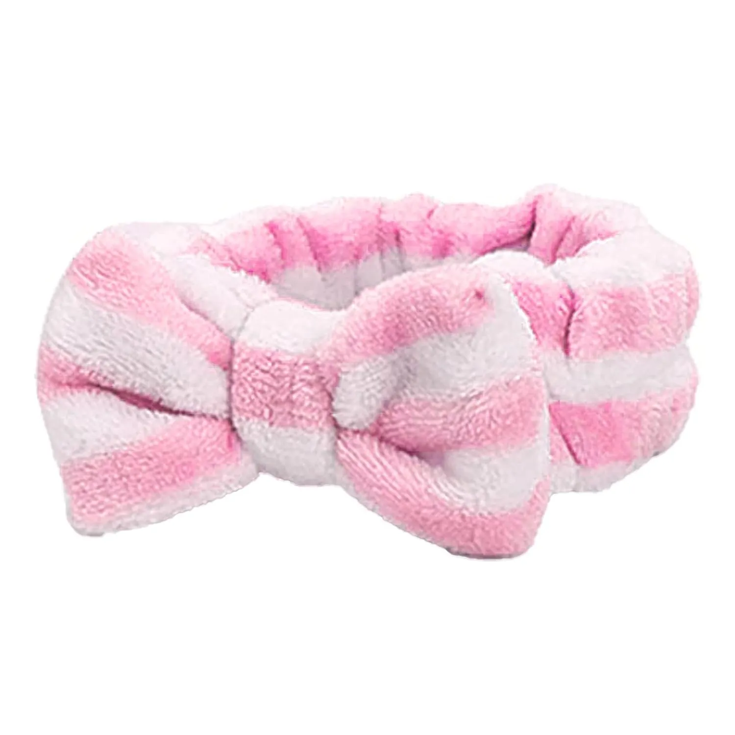 Head band for Women Girls Bowknot Bow Makeup Headbands Soft Coral Fleece Hair Band
