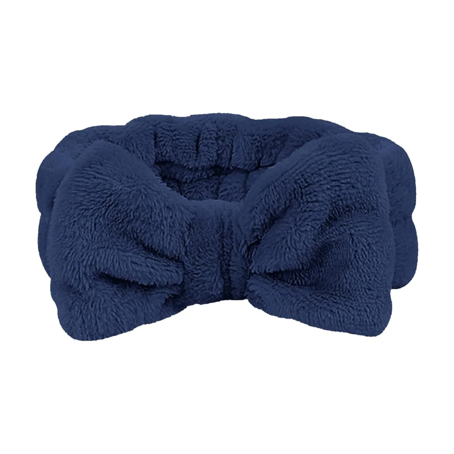 Head band for Women Girls Bowknot Bow Makeup Headbands Soft Coral Fleece Hair Band