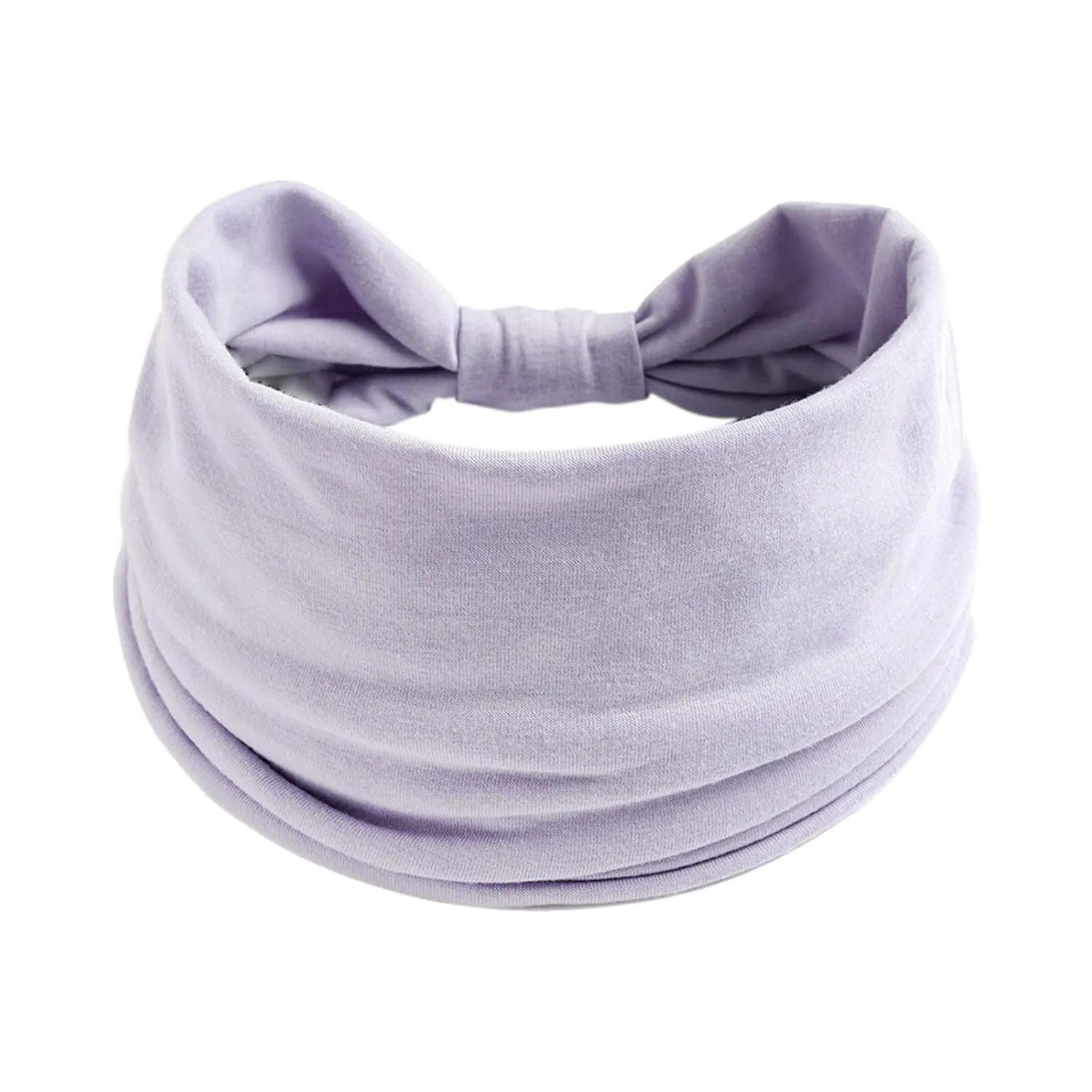 Headband Ladies Non-Slip Wicking Knotted Sports Hijab Running Yoga Forehead Band Headwear Knotted Knit Headband Women