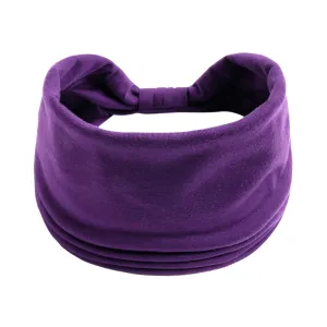 Headband Ladies Non-Slip Wicking Knotted Sports Hijab Running Yoga Forehead Band Headwear Knotted Knit Headband Women