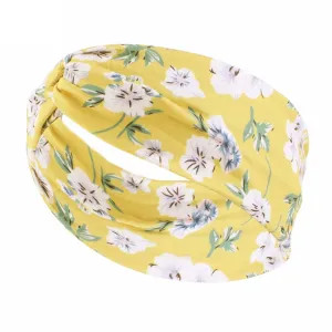 Headbands For Women Boho Bandeau Headbands Floral Printed Hair Band Fashion Hair Accessories