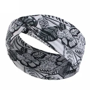 Headbands For Women Boho Bandeau Headbands Floral Printed Hair Band Fashion Hair Accessories