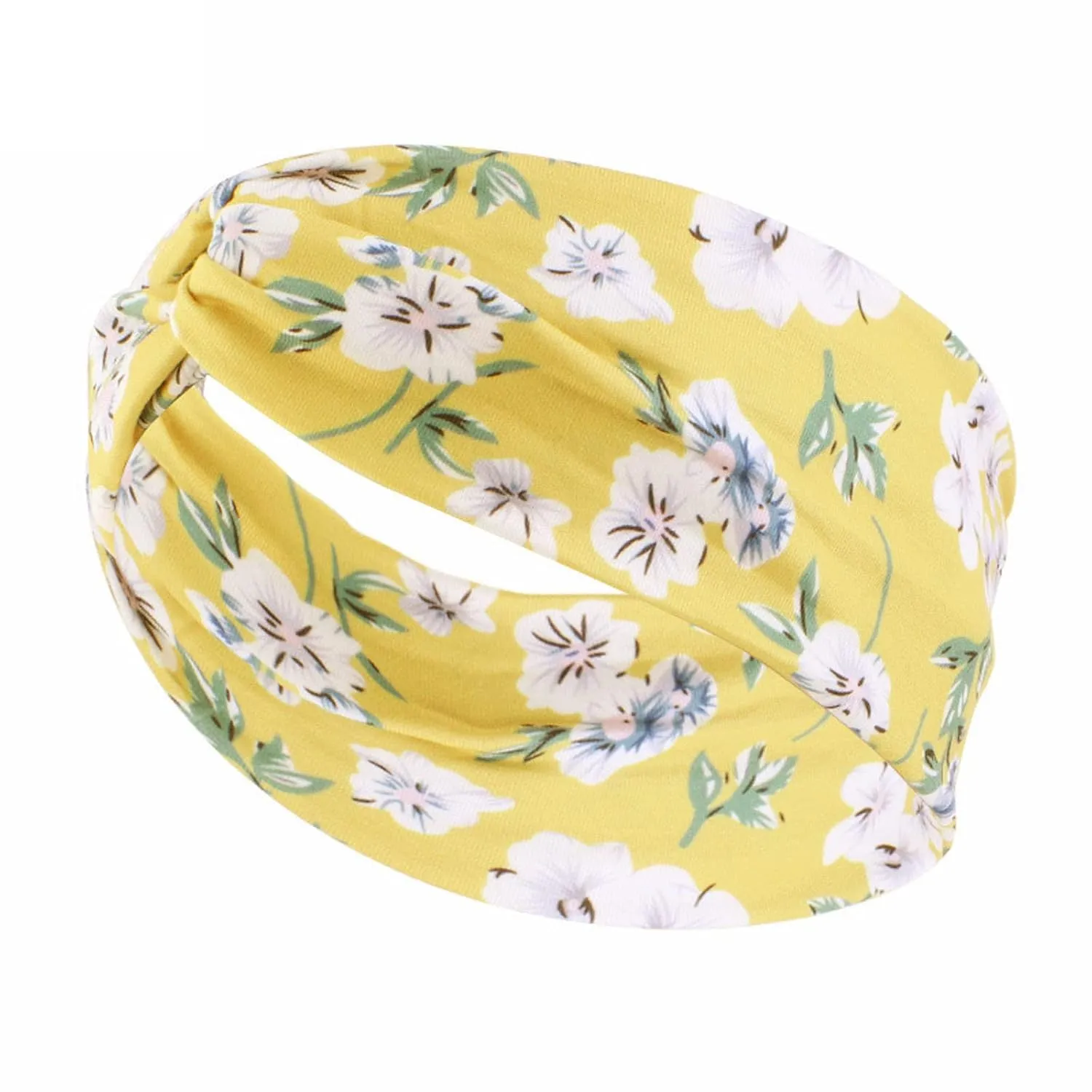 Headbands For Women Boho Bandeau Headbands Floral Printed Hair Band Fashion Hair Accessories