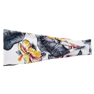 Headbands For Women Boho Bandeau Headbands Knot Floral Printed Hair Band for Yoga Outdoor Sport