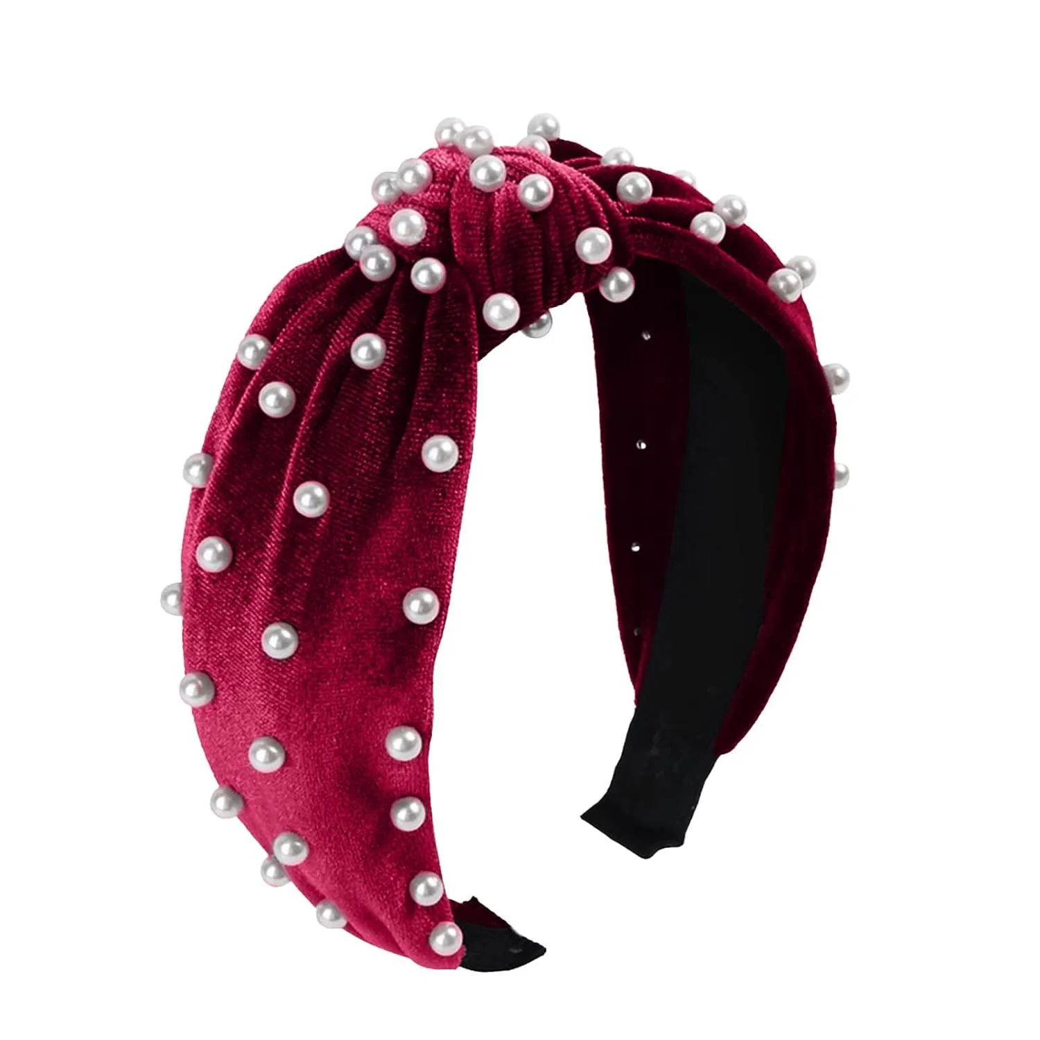 Headbands for Women Girls Beaded Hair Hoop Headband Handmade Jewelry Hair Bands Hair Accessories for Daily Festival