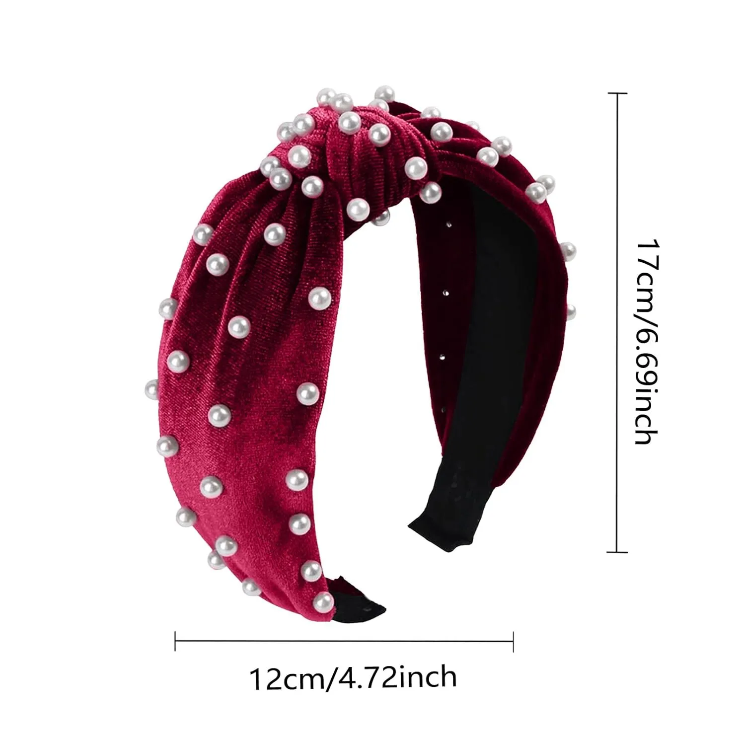 Headbands for Women Girls Beaded Hair Hoop Headband Handmade Jewelry Hair Bands Hair Accessories for Daily Festival