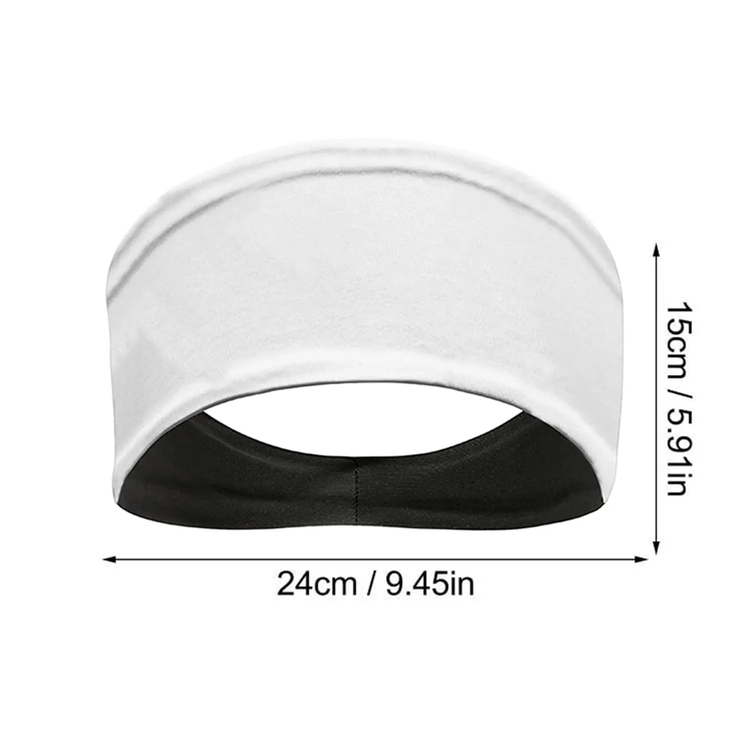 Headbands for Women Head Bands Boho Non Slip Hair Bands Elastic Hair Accessories (C, One Size)