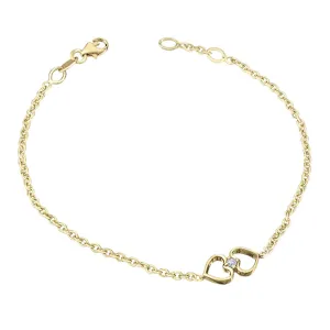Heart to Heart Diamond Bracelet