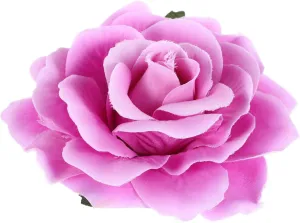 Homoyoyo Beautiful Faux Rose Flower Hair Clip Brooch for Women Versatile Floral Decoration for Clothing Hair
