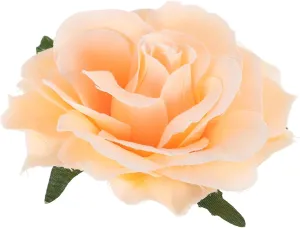 Homoyoyo Beautiful Faux Rose Flower Hair Clip Brooch for Women Versatile Floral Decoration for Clothing Hair