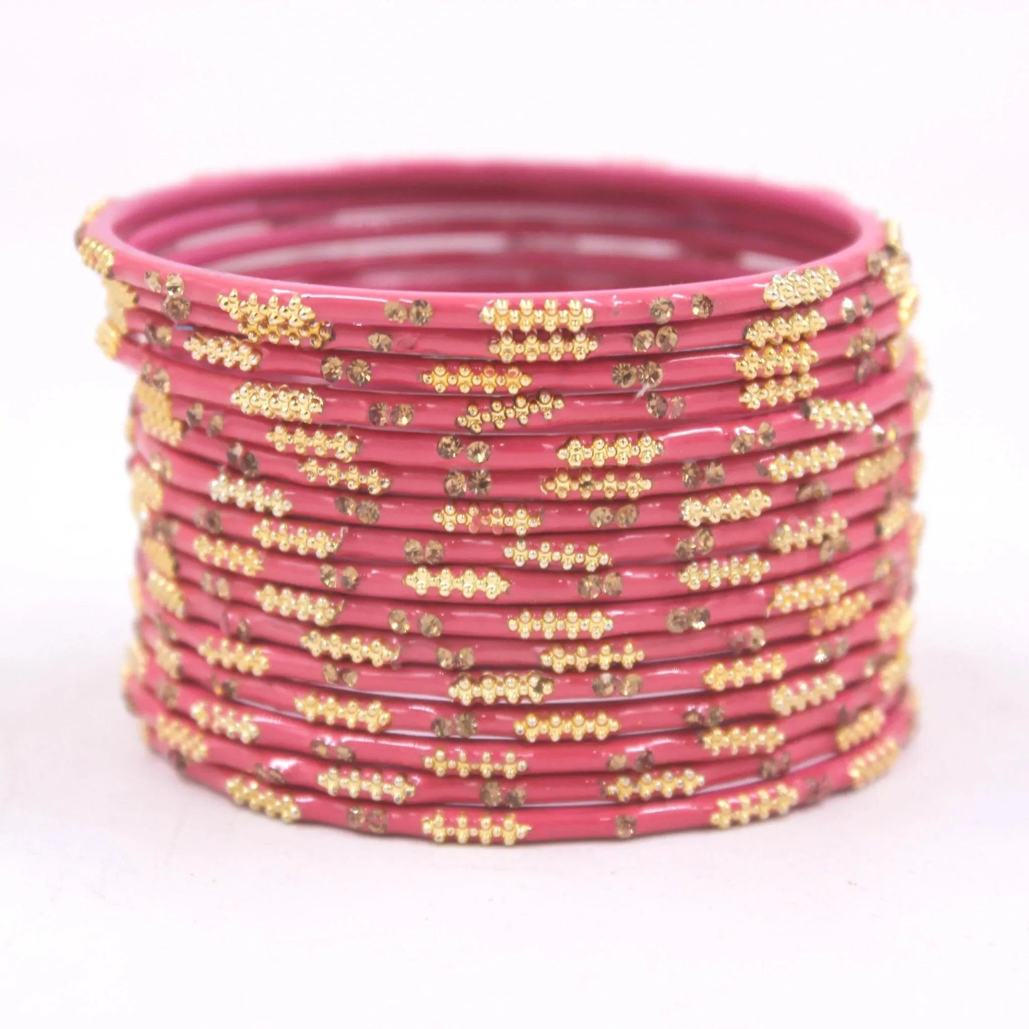 Indian Bangles Set 16 Meenakari Bangles Golden Stones, Indian Jewelry, Bangles Bridal Bangles for Women, Indian Bangles, Bollywood Jewelry