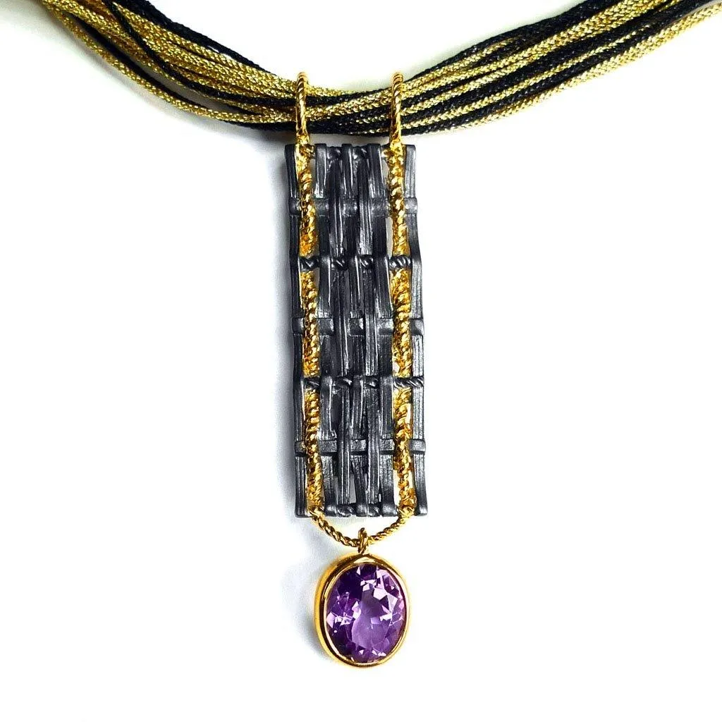 Ironwood Braid Sterling Silver Pendant