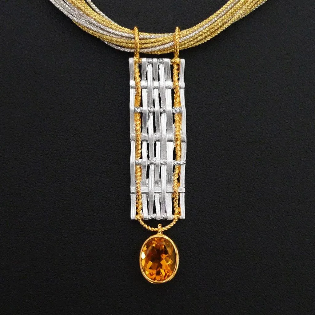 Ironwood Braid Sterling Silver Pendant