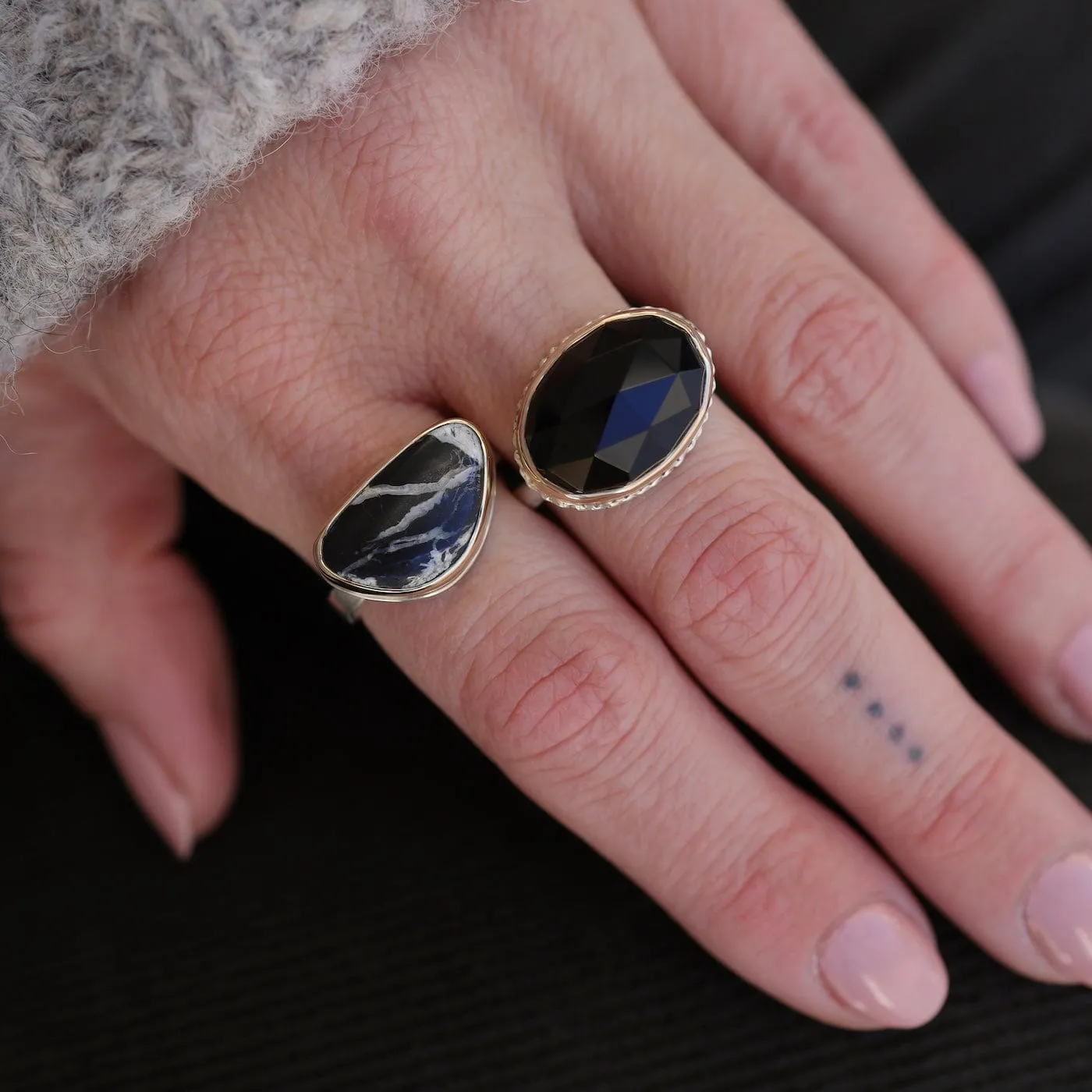 Jamie Joseph White Buffalo Turquoise Ring