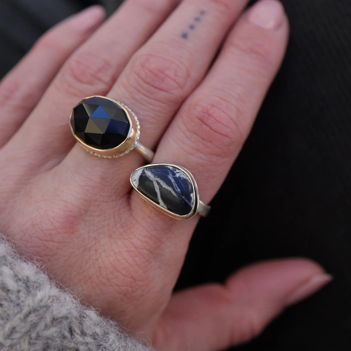 Jamie Joseph White Buffalo Turquoise Ring