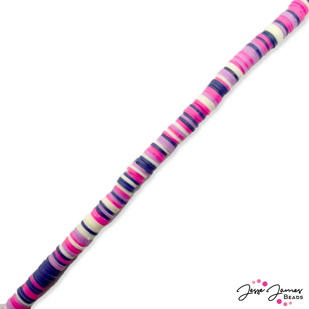 JJB Heishi Bead Strand in Passionfruit
