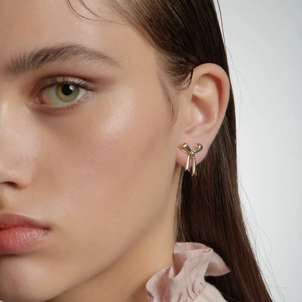 Karen Walker Bow Studs - Sterling Silver