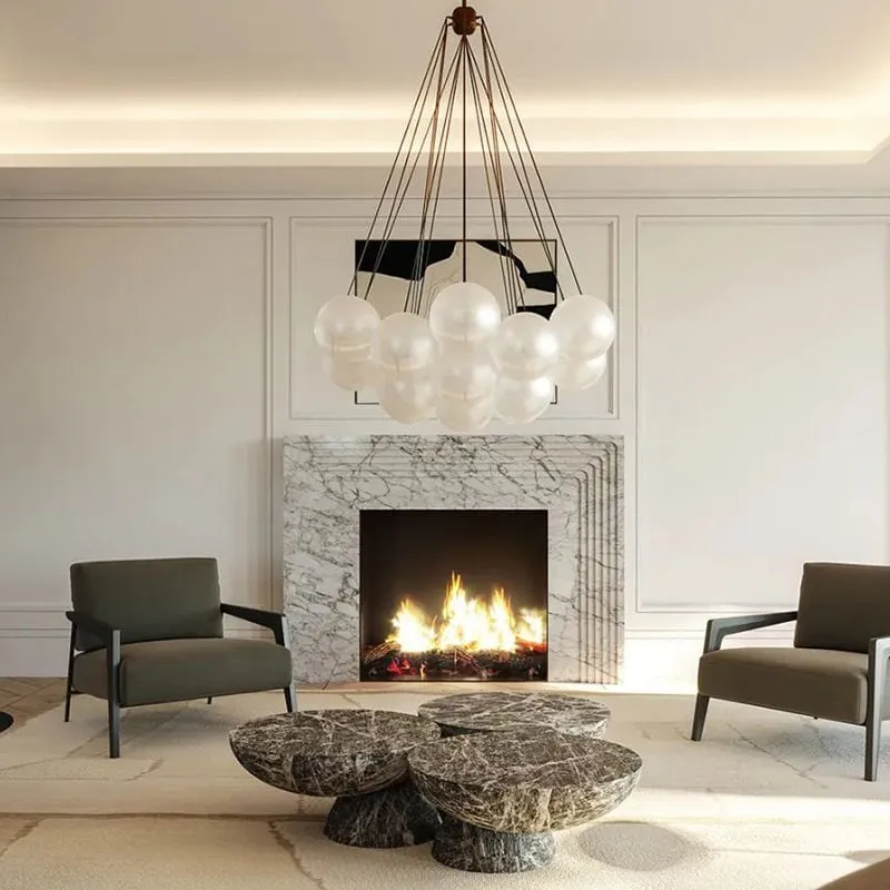 KUPLA Brass Chandelier