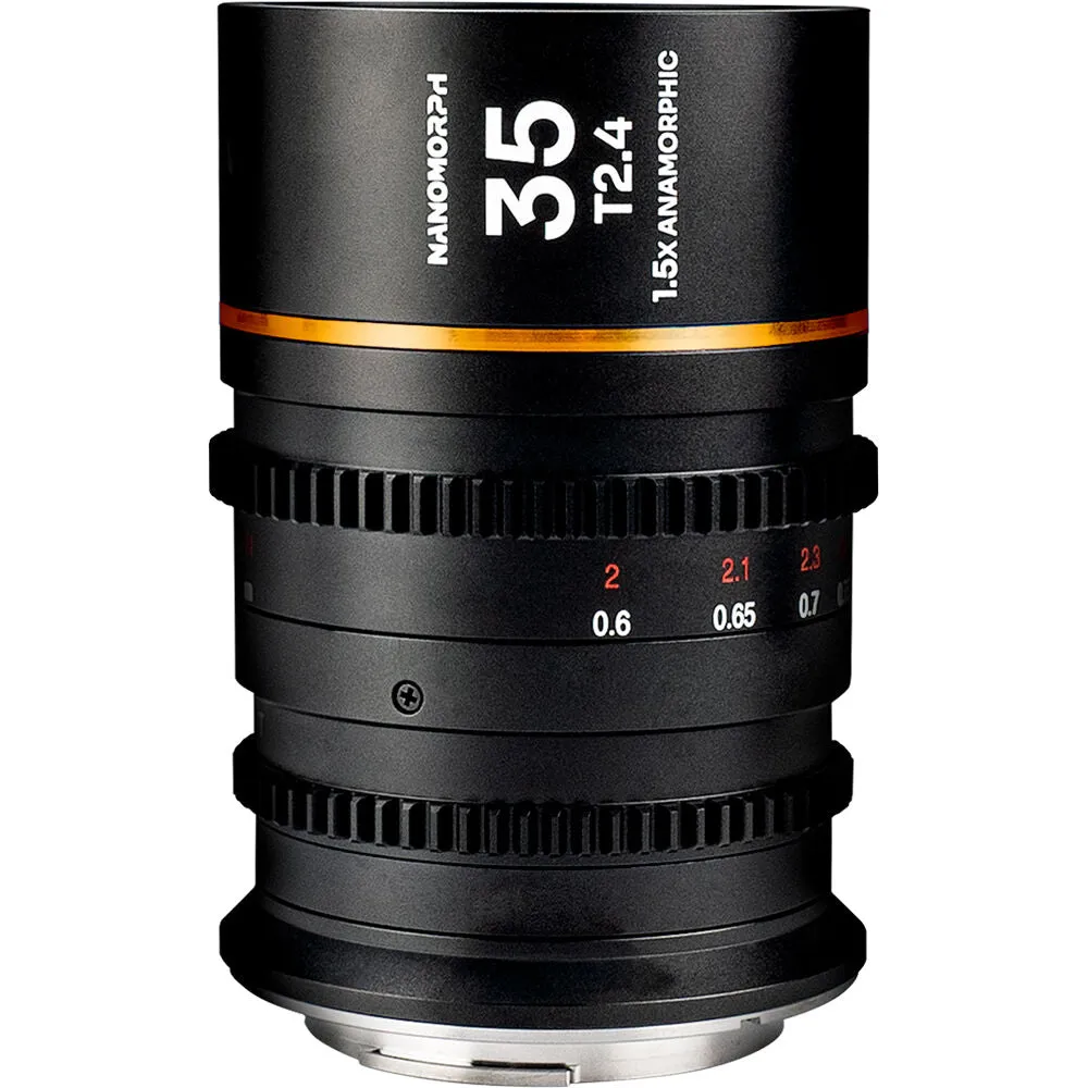 Laowa Nanomorph 35mm T2.4 1.5X S35 (Amber) - (Cine) DL Lens