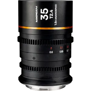 Laowa Nanomorph 35mm T2.4 1.5X S35 (Amber) - (Cine) DL Lens