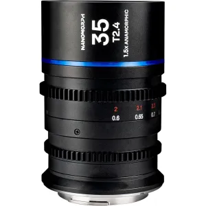 Laowa Nanomorph 35mm T2.4 1.5X S35 (Blue) - (Cine) MFT