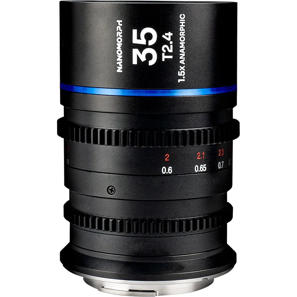 Laowa Nanomorph 35mm T2.4 1.5X S35 (Blue) - (Cine) MFT
