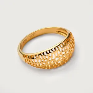 Lattice Tapered Band Ring