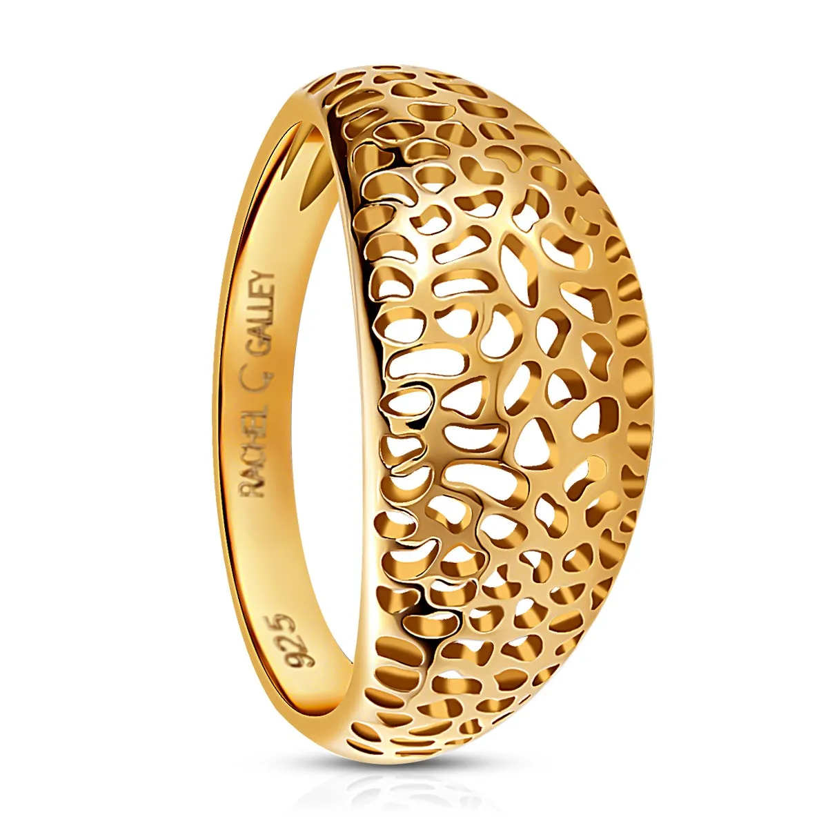 Lattice Tapered Band Ring