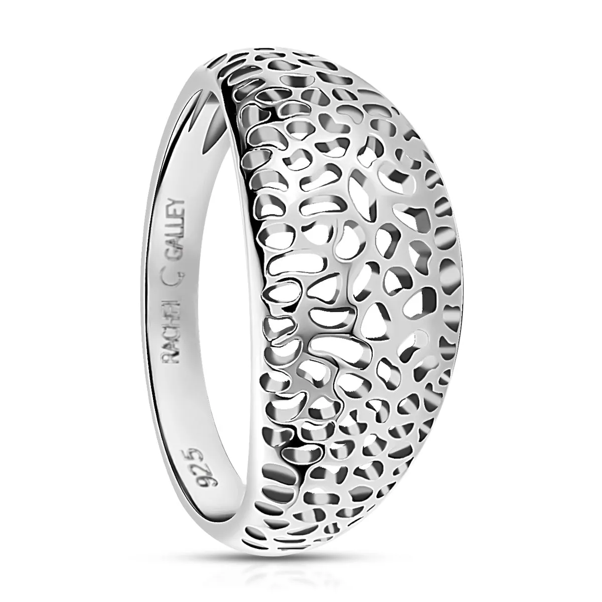 Lattice Tapered Band Ring