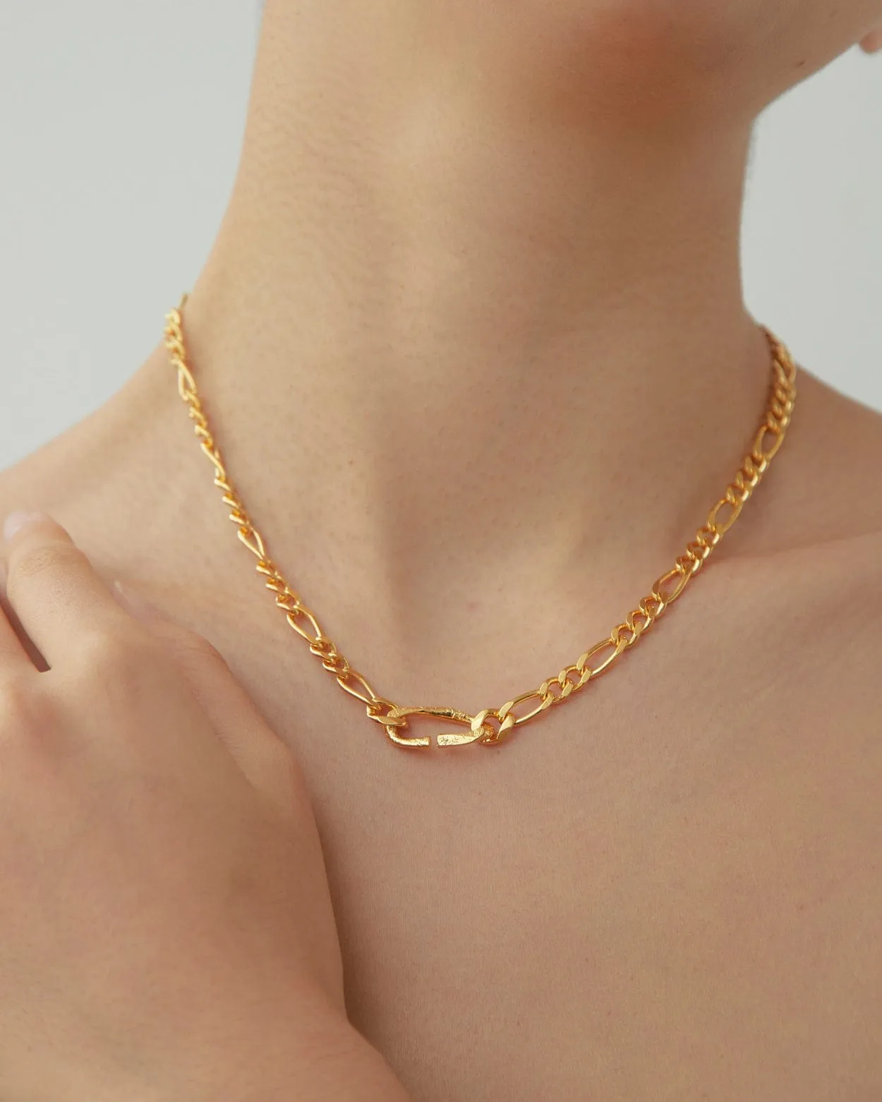 Masir Gold Bold Necklace
