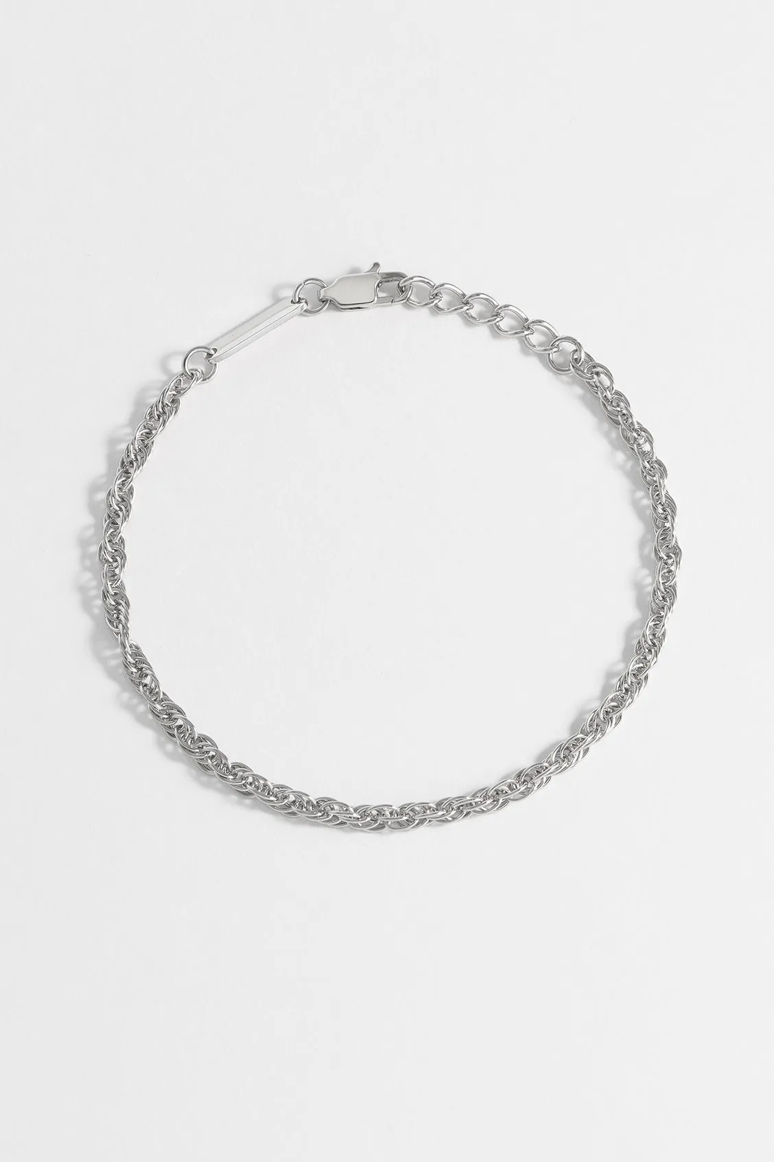 Mens Rope Chain Bracelet