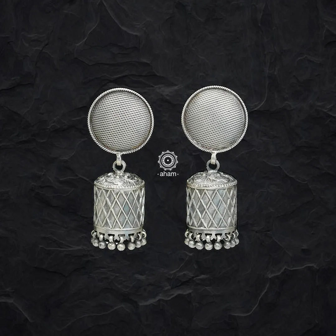 Mewad Silver Jhumkie