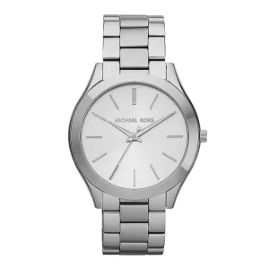 Michael Kors Slim Runway Silver-Tone wristwatch, silver