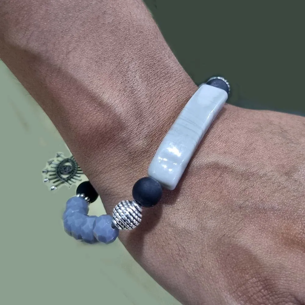 modern  INDIVIDUAL SHADE OF Gray FASHION BRACELETS, EASY TO FIT IN HAND