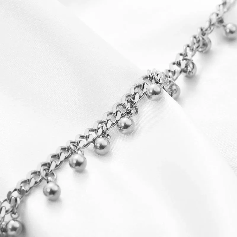 Modern Style Geometric Titanium Steel Plating Bracelets