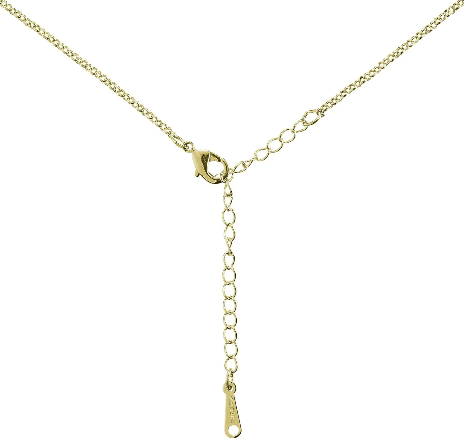 namana Teardrop Pendant Necklace for Women, Colorful Pendant Necklaces for Women with a Pear Shaped Gemstone, Coloured Gemstone Necklaces for Women with Gift Box.