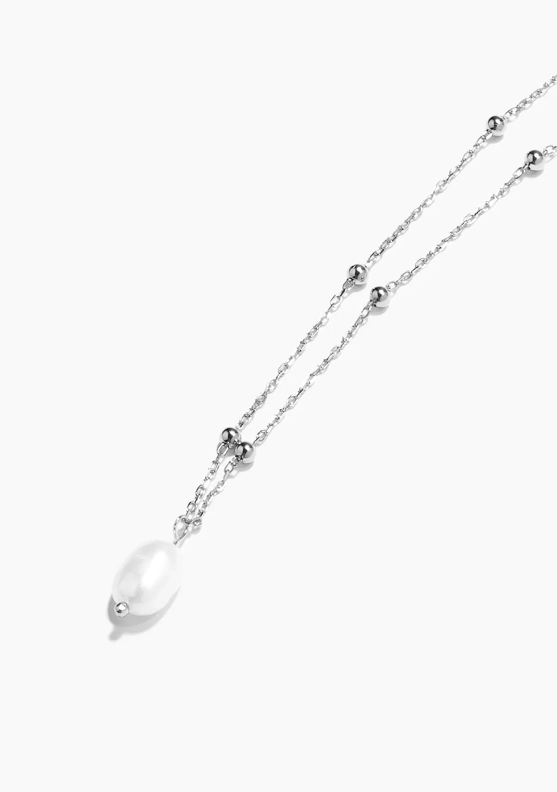 Necklace Perlie Silver