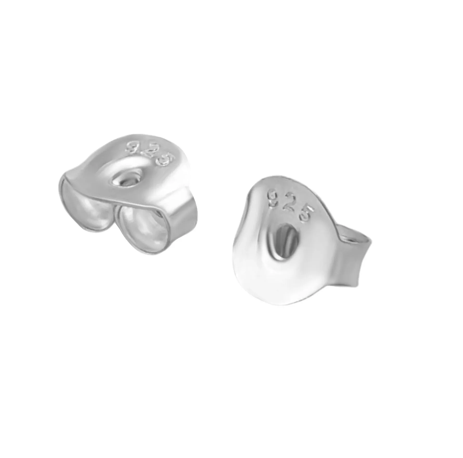 Oxidized Sterling Silver Earrings - Statement Ear Studs for a Unique Look